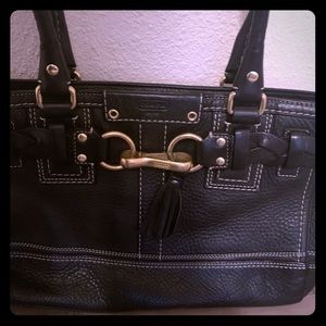 Coach Pebble Leather Handbag (authentic)